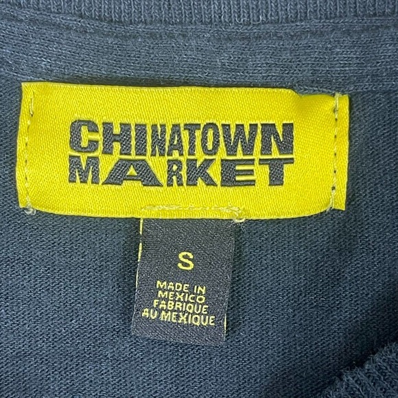 Chinatown Market T‎ Shirt Adult Small Graphic Print Short Sleeve Crew Neck Black - Picture 6 of 8